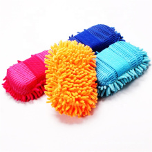 Ultrafine Fiber Chenille Anthozoan Car Wash Gloves Brushes Microfiber Car Motorcycle Washer Car Care Cleaning Brushes